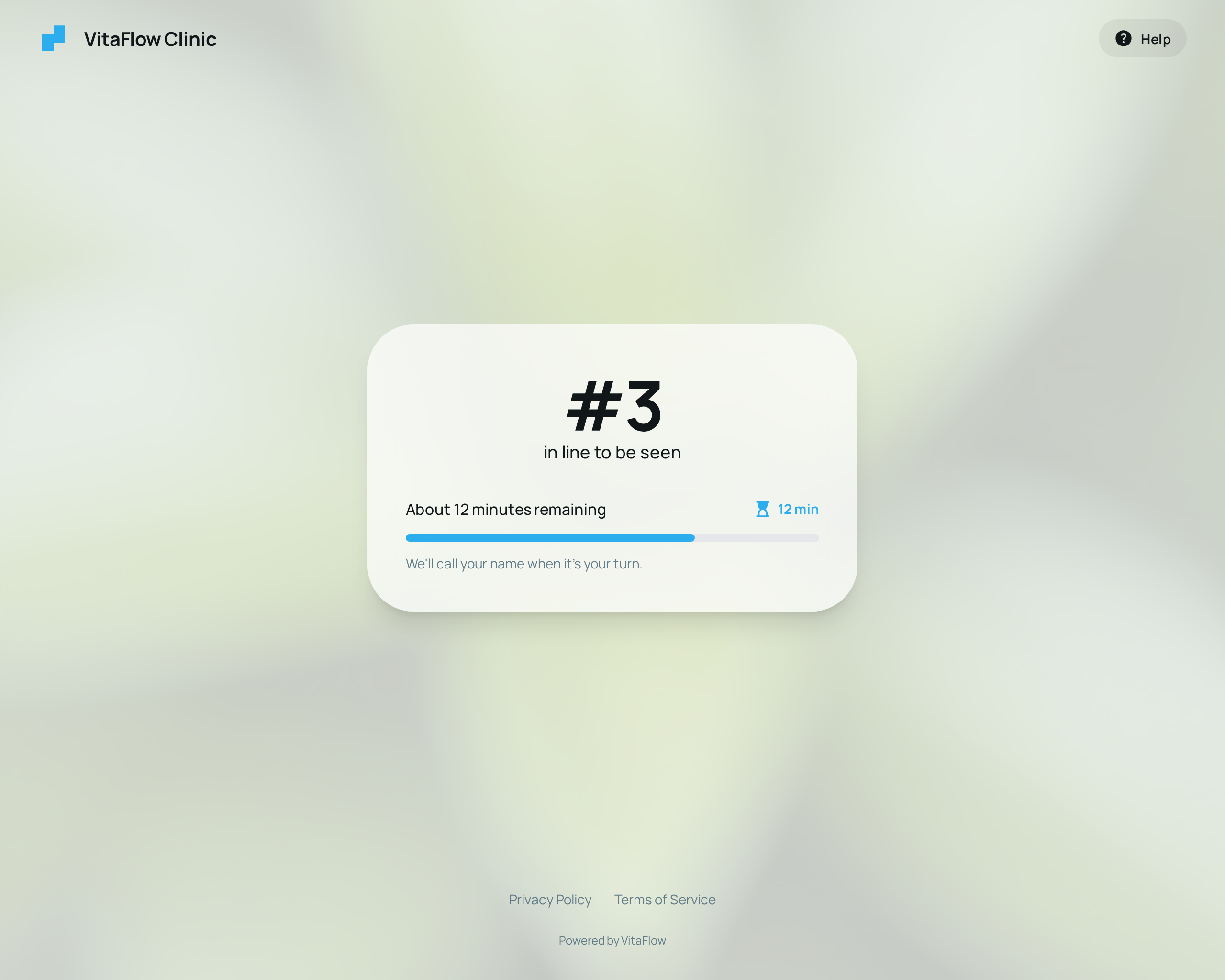 VitaFlow – Smart Patient Flow & Digital Waiting Room Platform